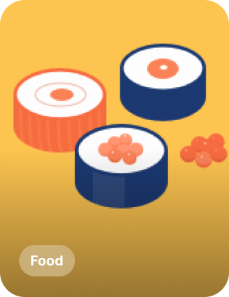 lessoncard-food AI Spanish lesson - food