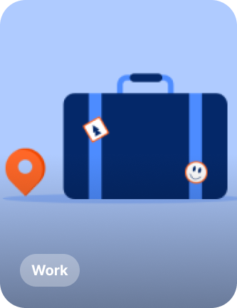 lessoncard-work AI Spanish lesson - work